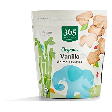 Organic Vanilla Animal Cookie, 11 OZ