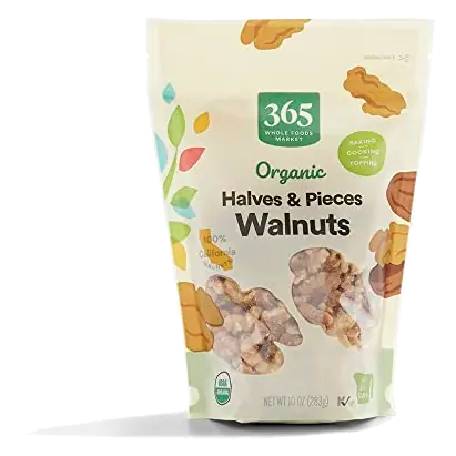 Organic Walnut Halves & Pieces, 10 OZ