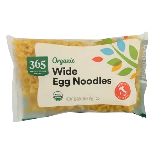 Organic Wide Egg Noodles, 16 OZ