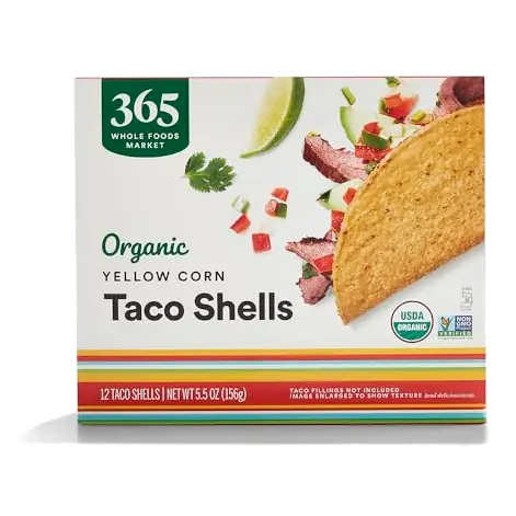 Organic Yellow Taco Shells, 5.5 OZ
