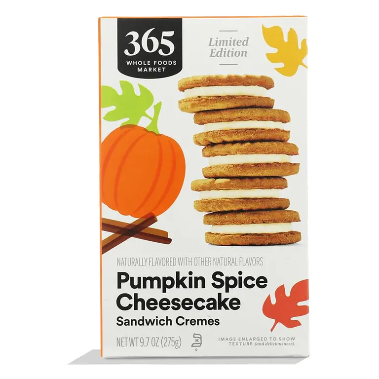 Pumpkin Cheesecake Sandwich Cremes, 9.7 OZ