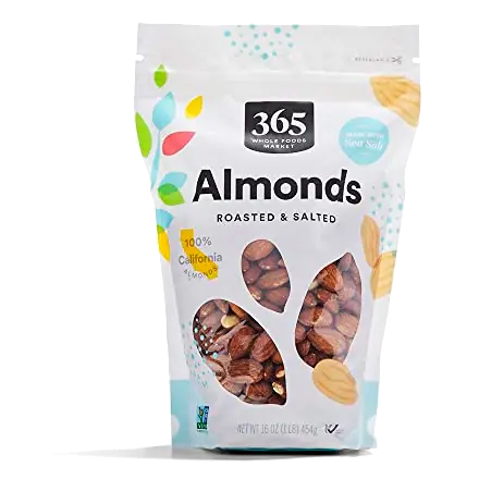 Roasted And Salted Almonds, 16 OZ