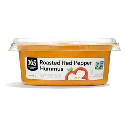 Roasted Red Pepper Hummus, 8 OZ