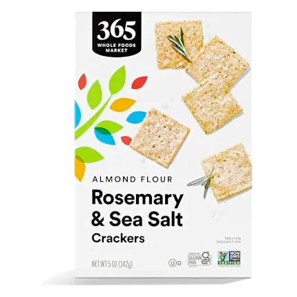 Rosemary Sea Salt Almond Flour Crackers, 5 OZ