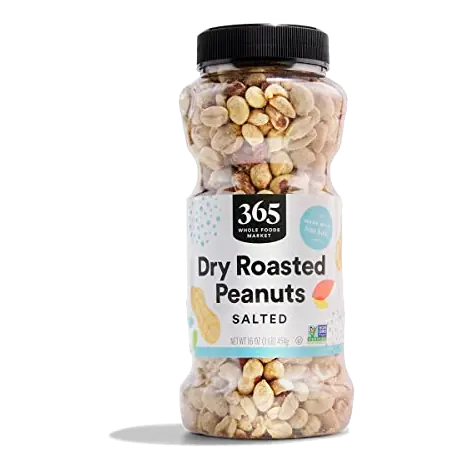 Salted Dry Roasted Peanuts, 16 OZ