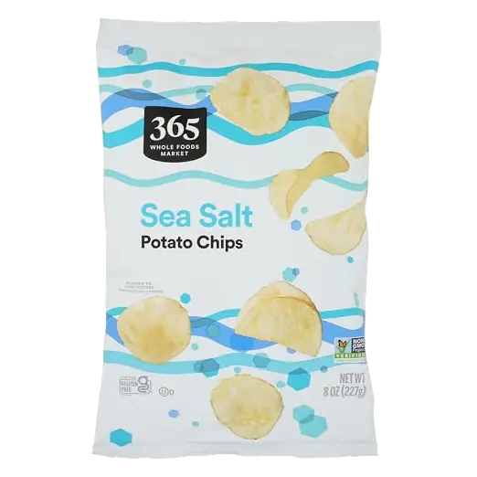 Sea Salt Classic Potato Chips, 8 OZ