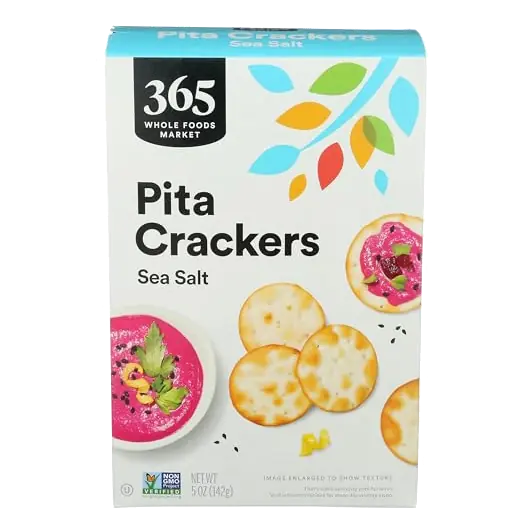 Sea Salt Pita Crackers, 5 OZ