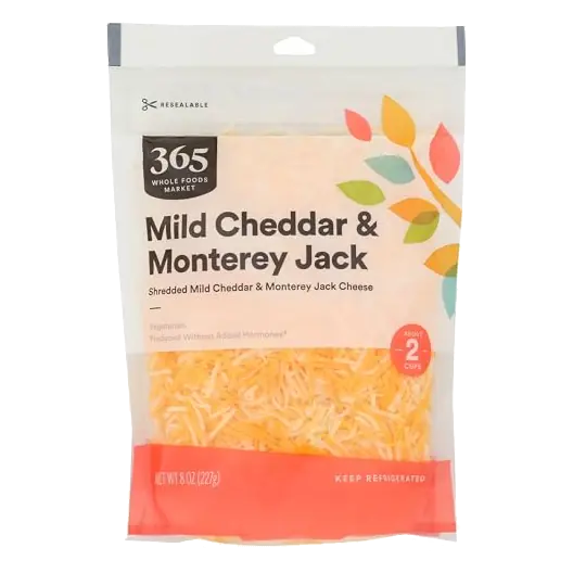 Shredded Monterey Jack & Cheddar, 8 OZ
