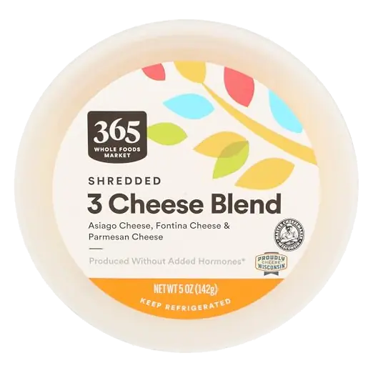 Shredded Three Cheese Blend, 5 OZ