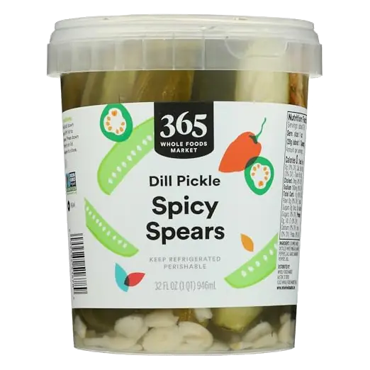 Spicy Dill Pickle Spears, 32 FZ