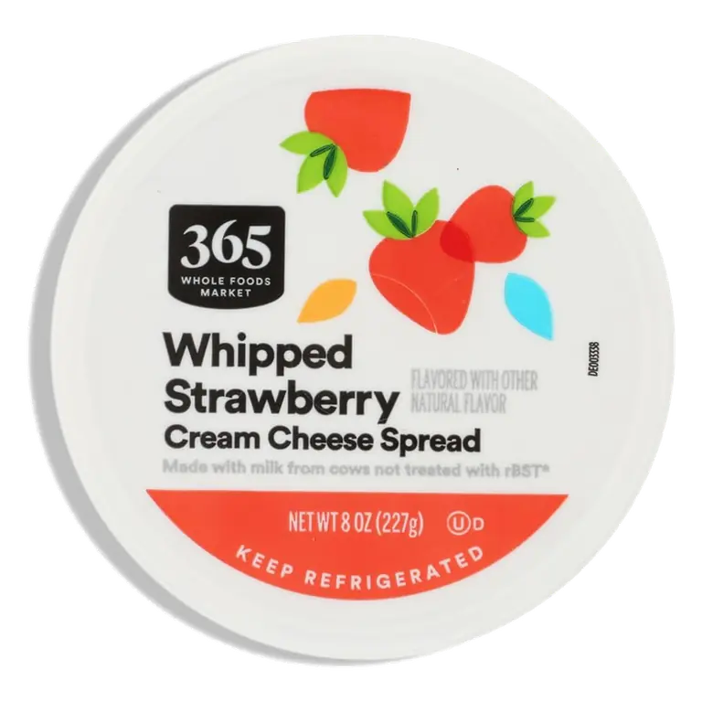 Strawberry Whipped Cream Cheese, 8 OZ