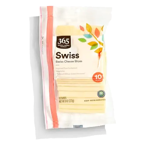 Swiss Cheese Slices, 8 OZ