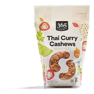 Thai Curry Cashews, 12 OZ