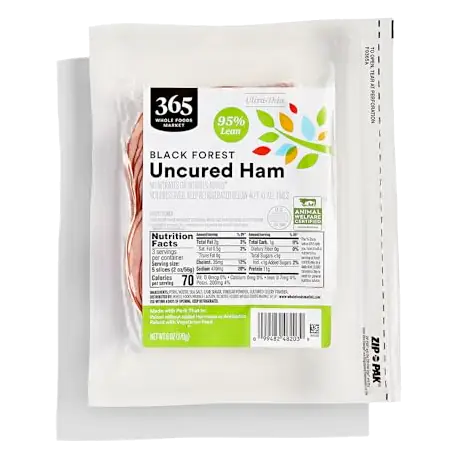 Ultra Thin Black Forest Uncured Ham, 6 OZ