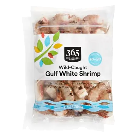 Wild-Caught Gulf White Shrimp 16-20 Value Pack, 32 OZ