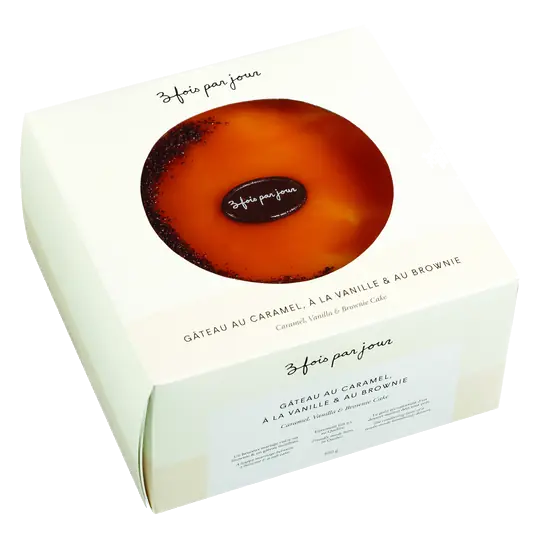 Cake Caramel Vanilla 550 g (frozen)