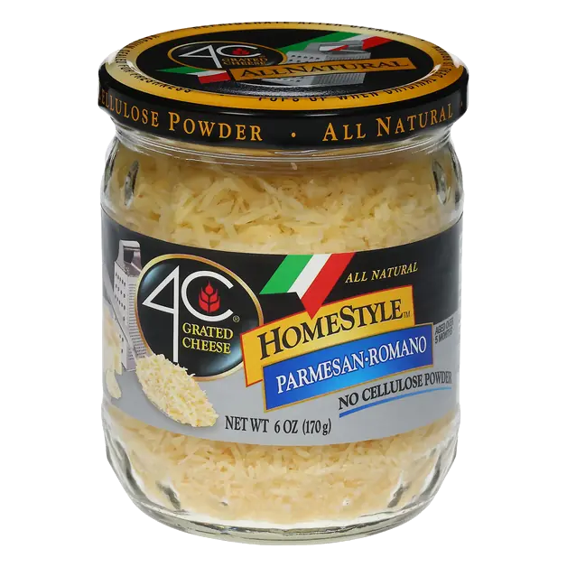 All Natural Grated Homestyle Parmesan Romano Cheese