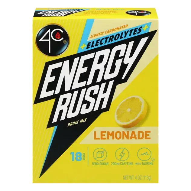 Energy Rush Electrolytes Lemonade Drink Mix