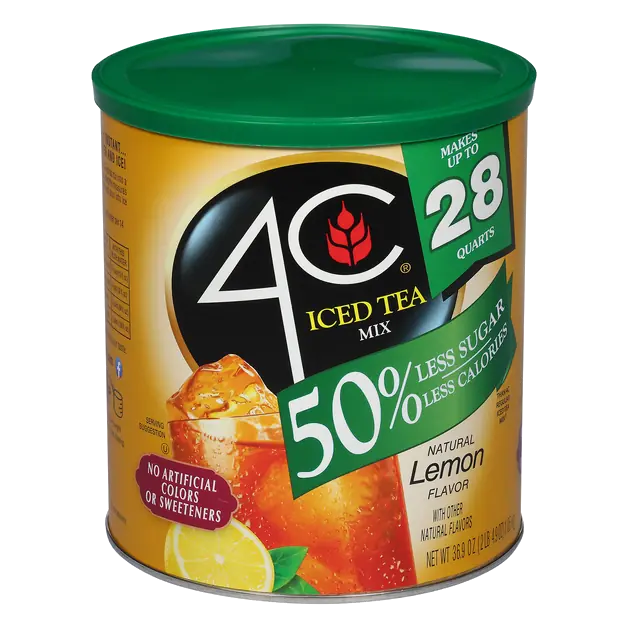 Less Sugar Lemon Flavor Iced Tea Mix