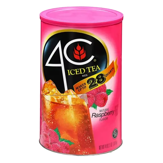 Natural Raspberry Flavor Iced Tea Mix