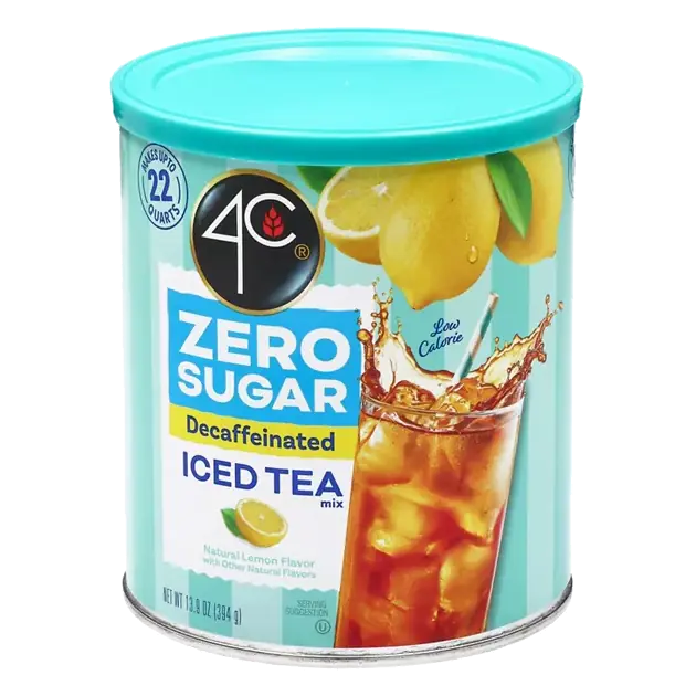 Zero Sugar Decaffeinated Natural Lemon Flavor Iced Tea Mix