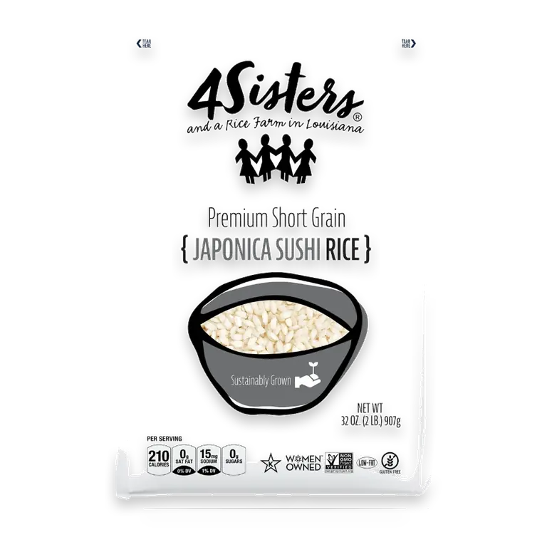 Authentic Short Grain Jasponica Sushi Rice