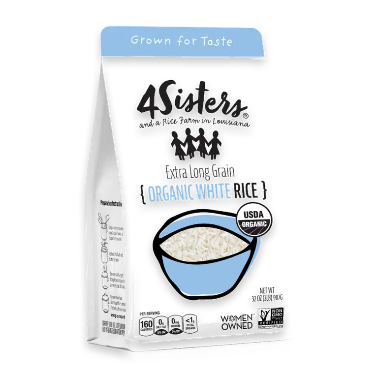 Extra Long Grain Organic White Rice