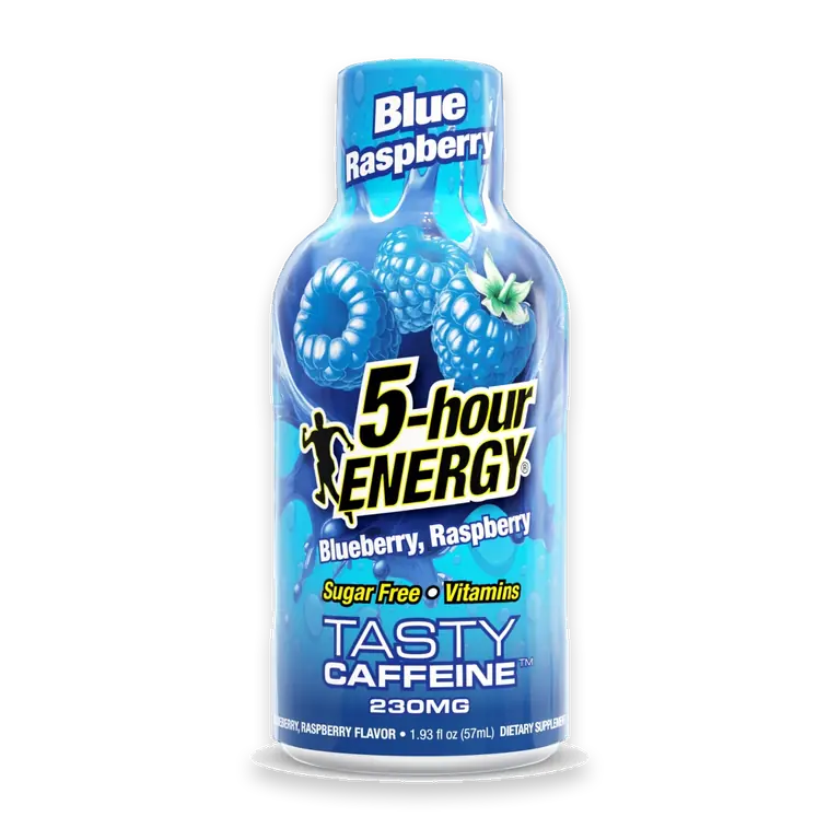 Extra Strength Blue Raspberry Shot