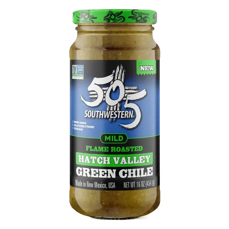 505 Southwestern Flame Roasted Hatch Valley Mild Green Chile, 16oz