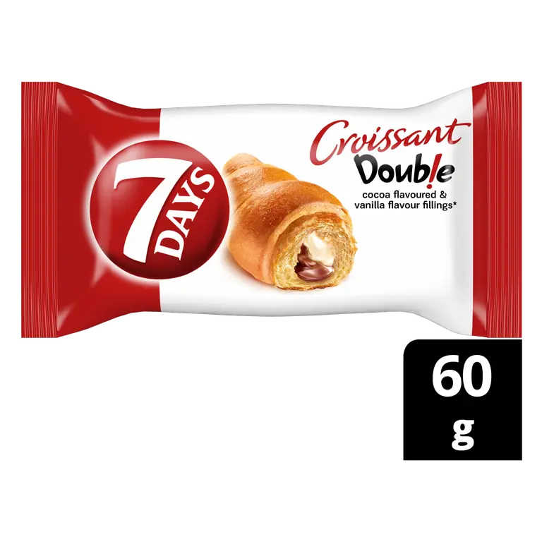 7days Cocoa Vanilla Croissant 60g