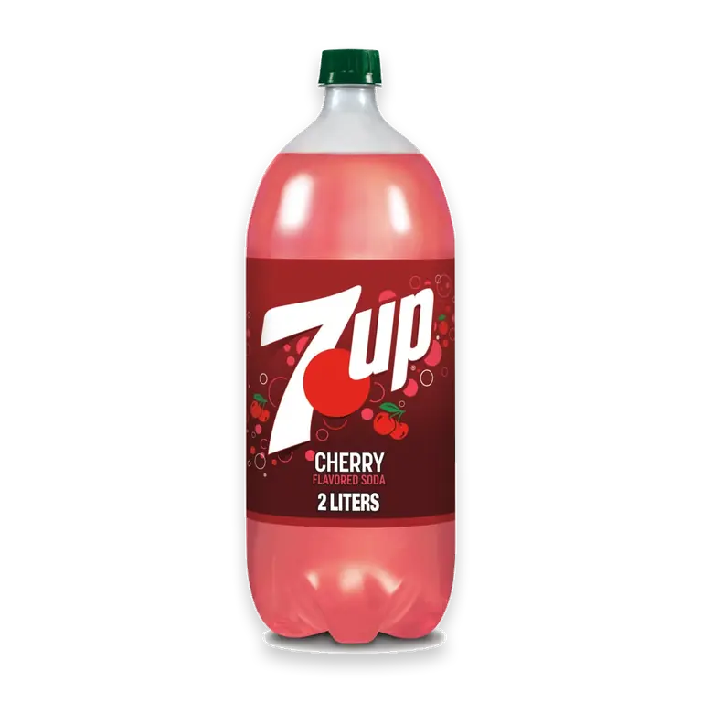 Cherry Flavored Caffeine-Free Soda Bottle