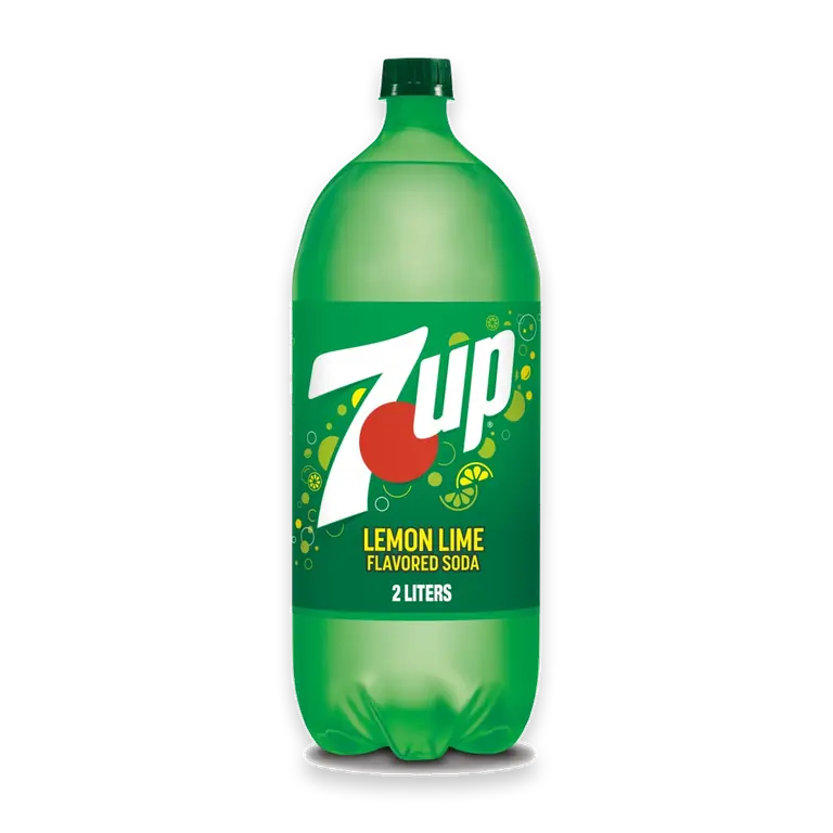 Lemon Lime Caffeine-Free Soda Bottle