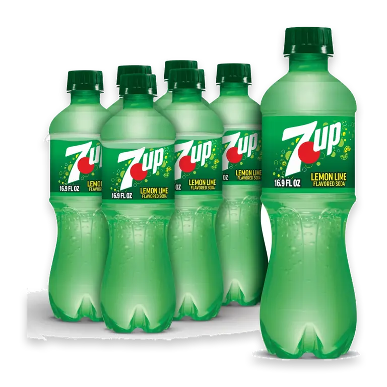 Lemon Lime Caffeine-Free Soda Bottles