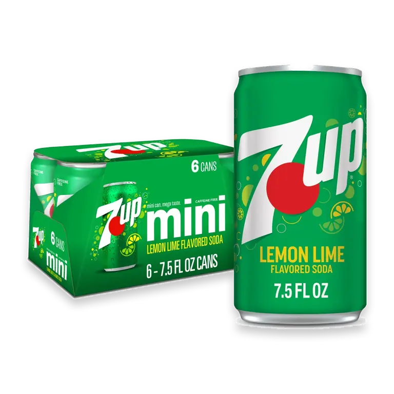 Lemon Lime Caffeine-Free Soda Mini Cans