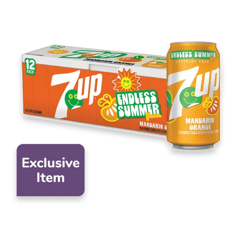 Mandarin Orange Endless Summer Limited Edition Soda Cans