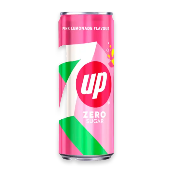 7up Pink Lemonade Zero, Burk