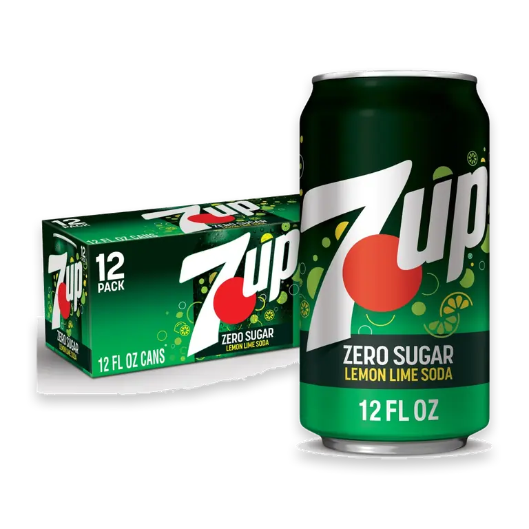 Zero Sugar Lemon Lime Caffeine-Free Soda Cans