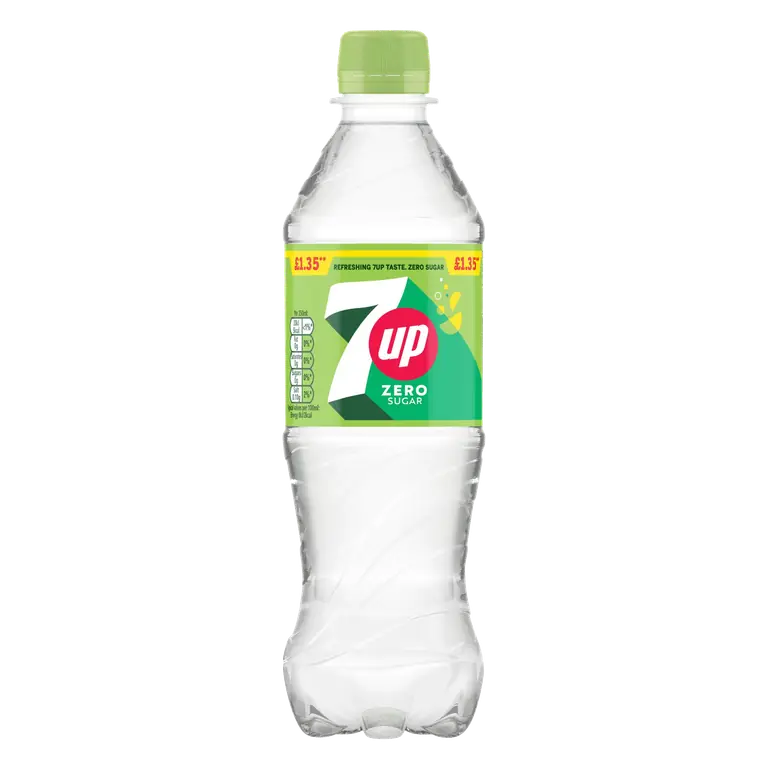 7UP Zero Sugar Lemon & Lime PM 1.35 PET 500ml