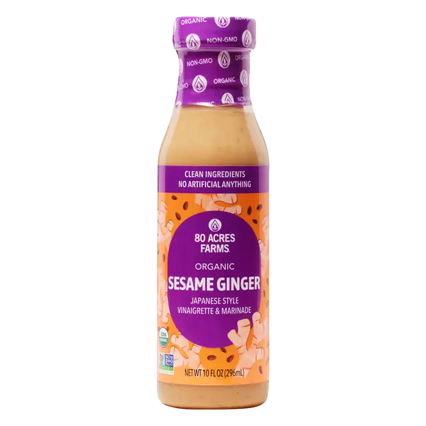 Organic Sesame Ginger Japanese Style Vinaigrette & Marinade