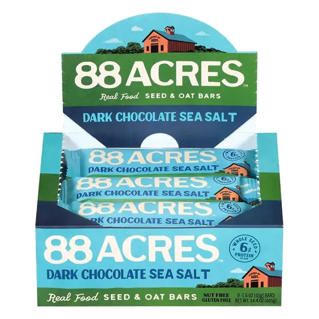 Dark Chocolate Sea Salt Seed & Oat Bars