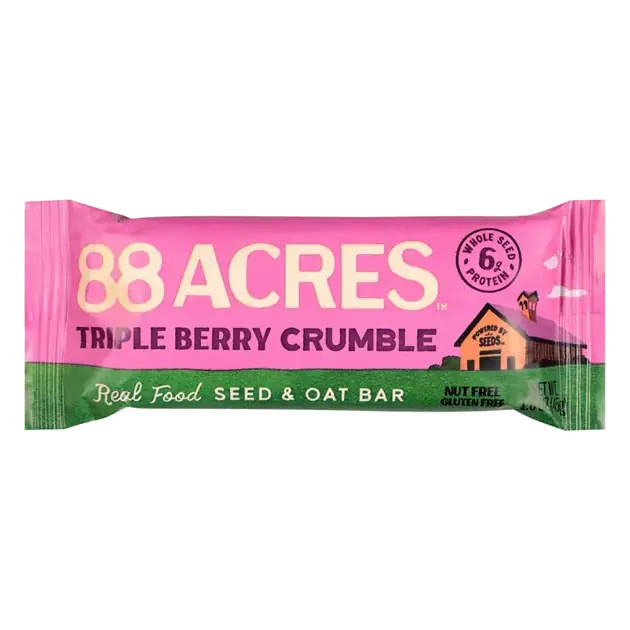 Triple Berry Crumble Seed & Oat Bar