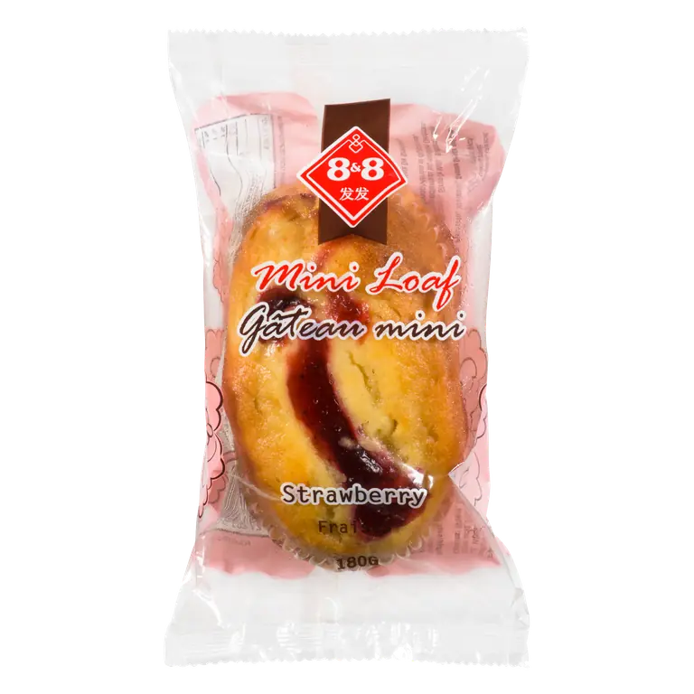 Strawberry Mini Loaf 180 g (frozen)