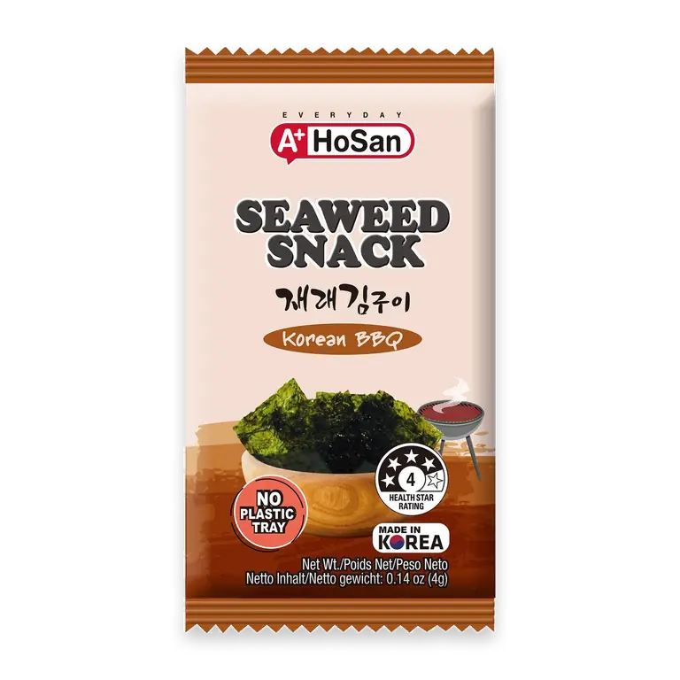 A+ Ho San Seaweed Snack Korean BBQ
