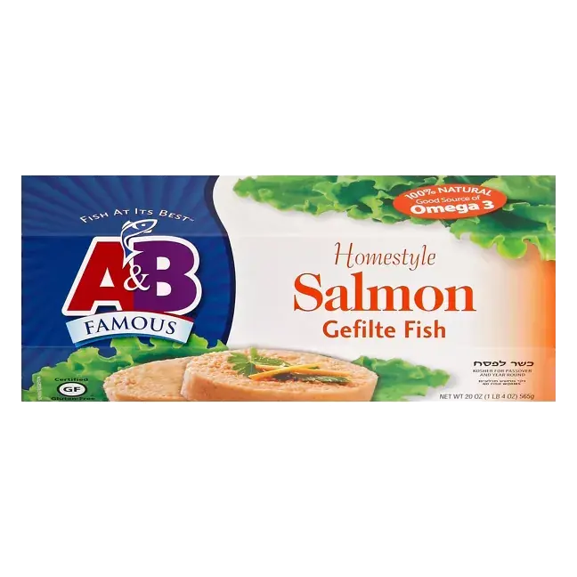 Gefilte Fish, Homestyle Salmon