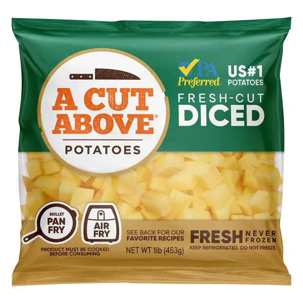 Fresh-Cut Diced Potatoes