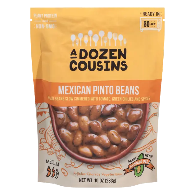 Mexican Pinto Beans Microwave