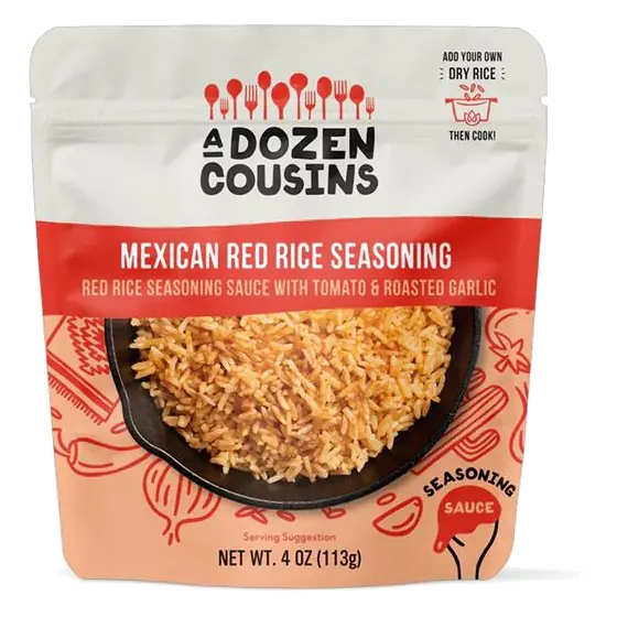 Mexican Red Rice Seasoning Sauce with Tomato & Roasted Garlic