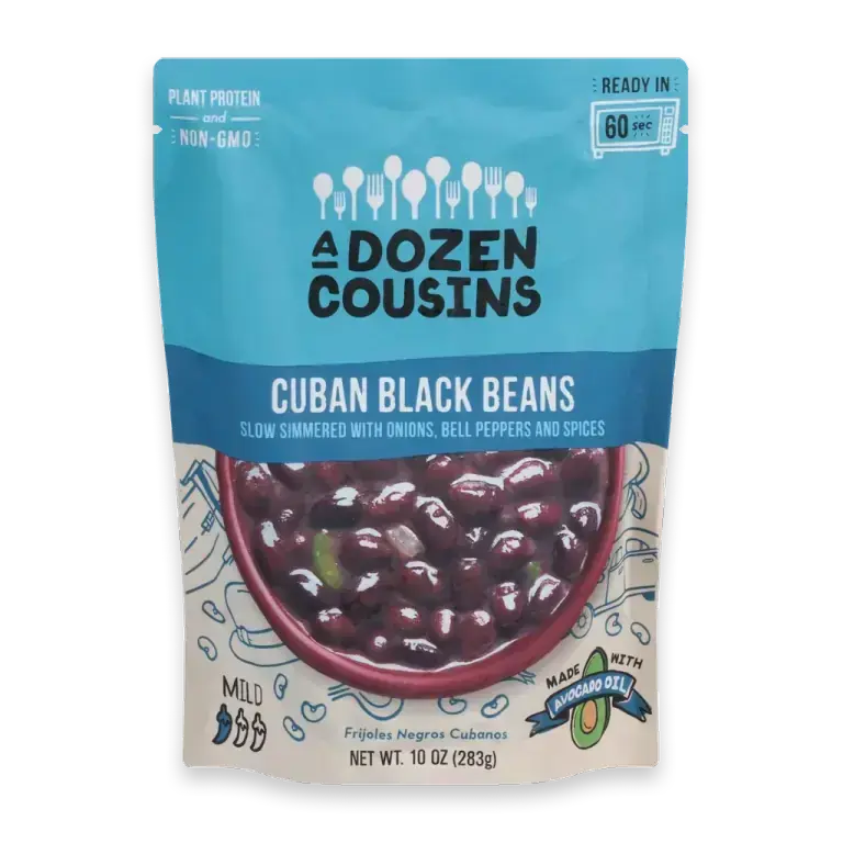 Mild Cuban Black Beans