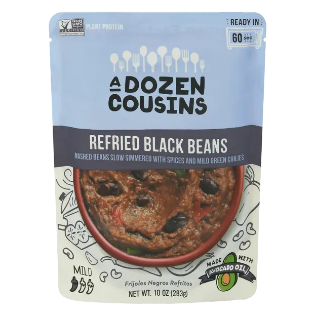 Refried Black Beans Microwave