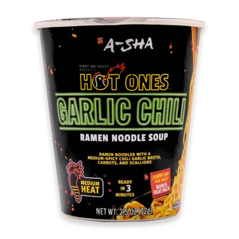 Hot Ones Garlic Chilli Ramen Noodle Soup